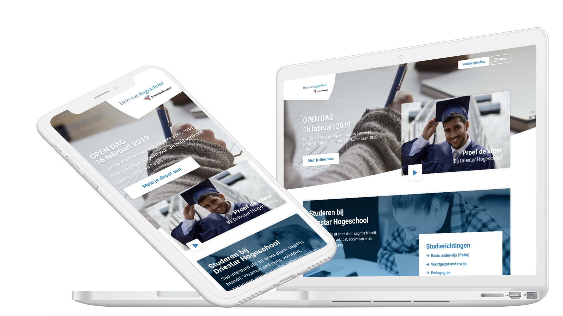 Driestar Hogeschool over op Kentico Xperience