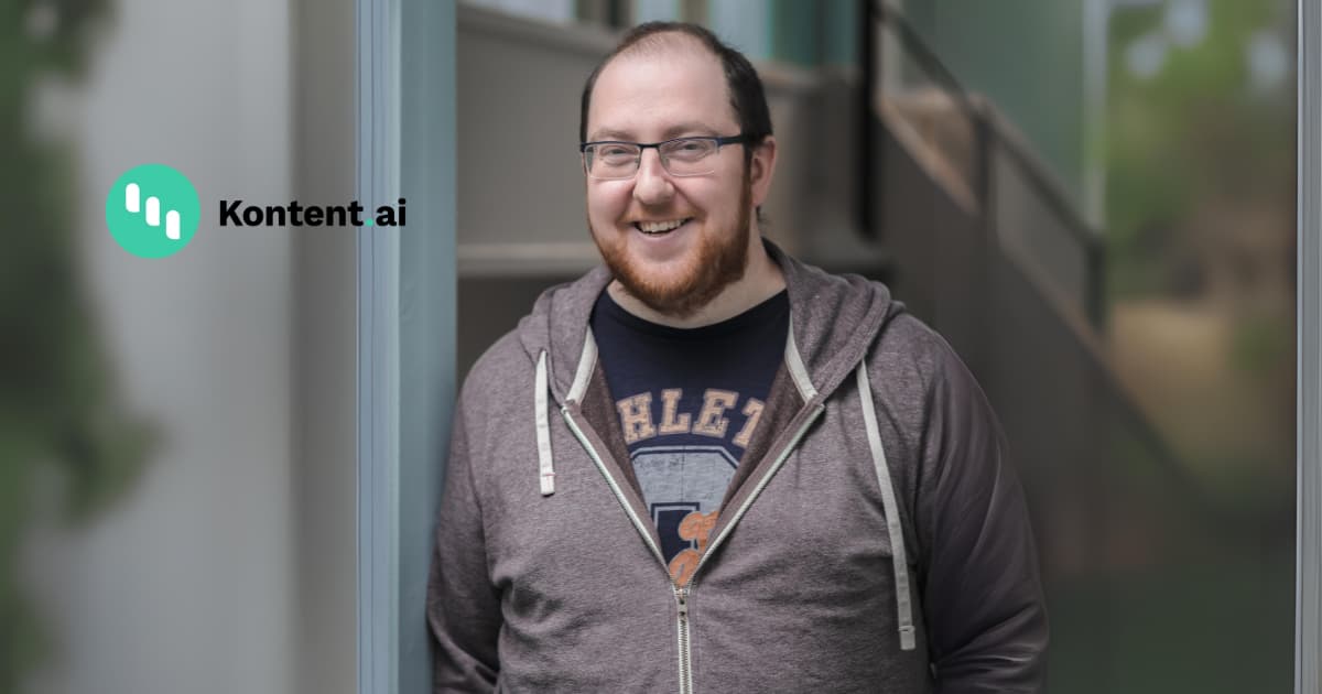 Vincent van der Laan is gecertificeerd door Kontent AI voor content modeling.