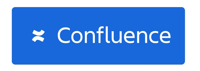 Het logo van Confluence.