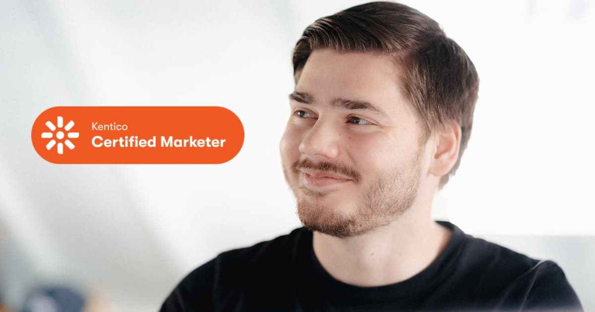 Arjan van Hughten is gecertificeerd Kentico Marketeer en Developer.