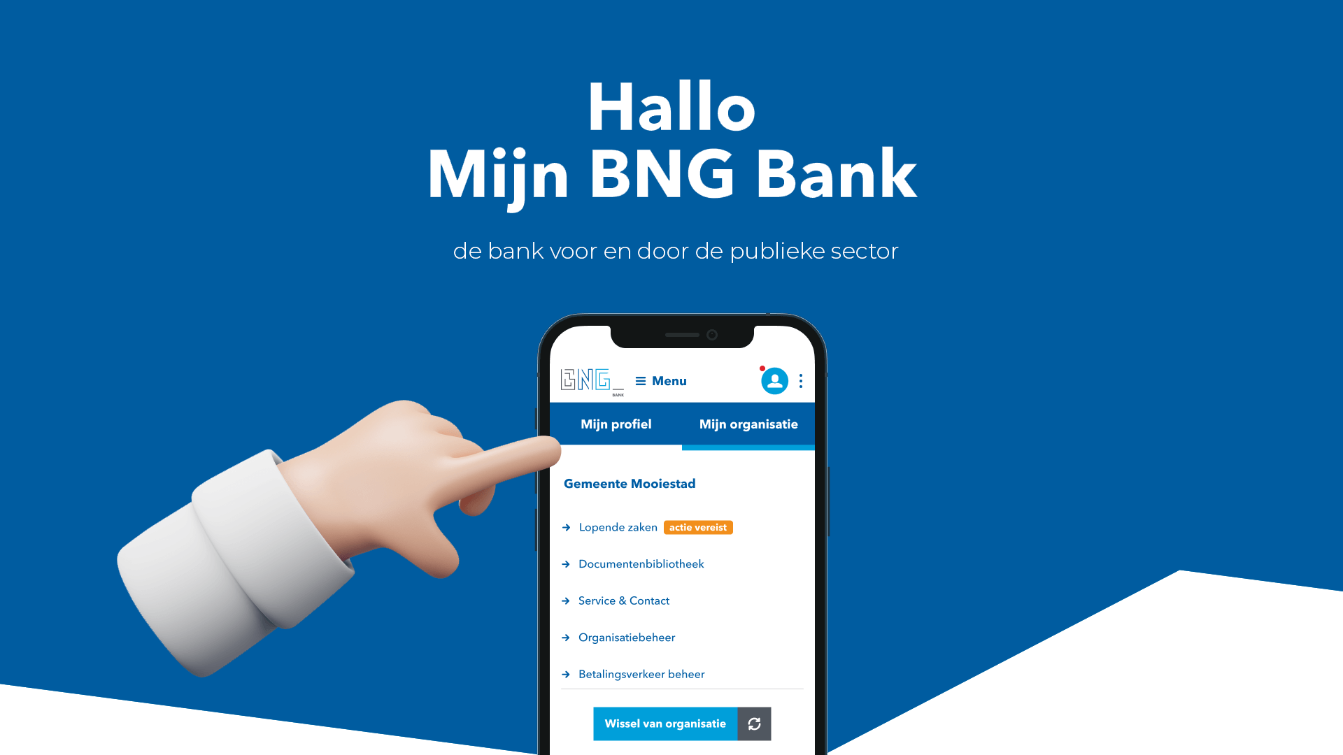 Klantportaal voor BNG Bank door Aviva Solutions