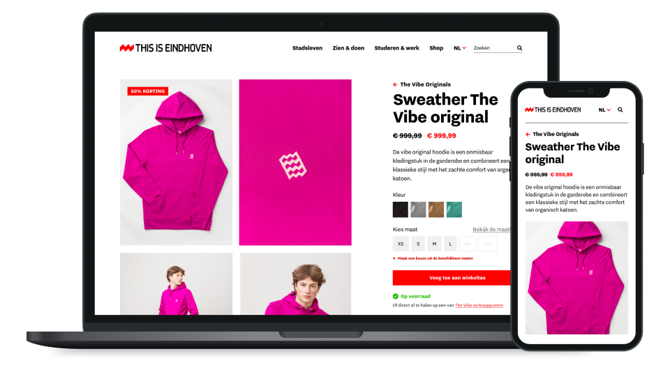 Eindhoven 365 The Vibe webshop